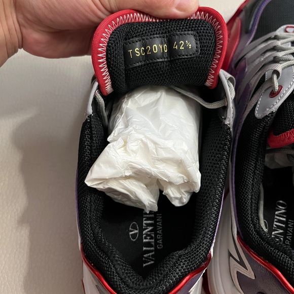 NWB - Valentino Garavani Climber Mesh Men’s Sneaker-Made in Italy-EU 42.5/US 9.5 - Picture 10 of 12